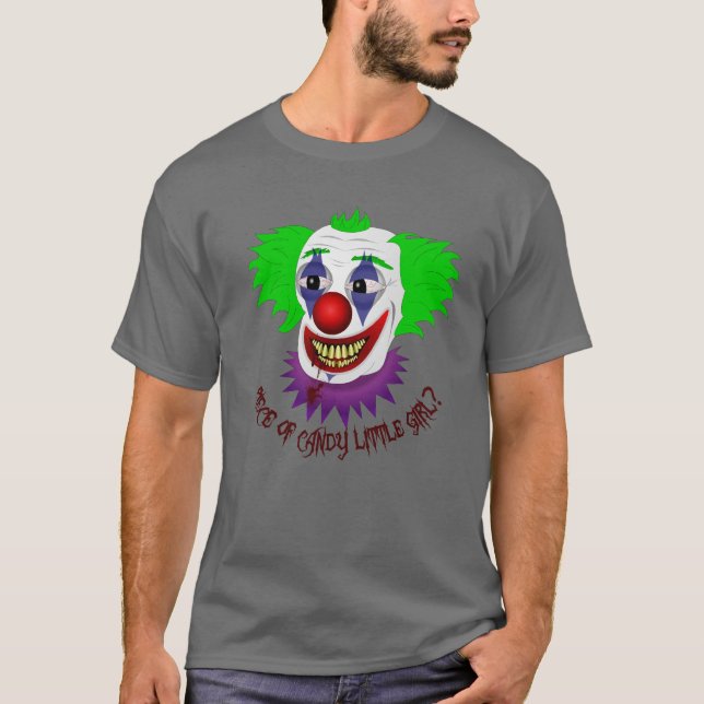Camisa espeluznante del payaso (Anverso)