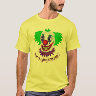 Camisa espeluznante del payaso