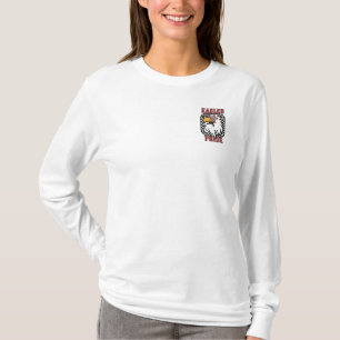 Camisa espiritual del equipo del Purpurina del Org