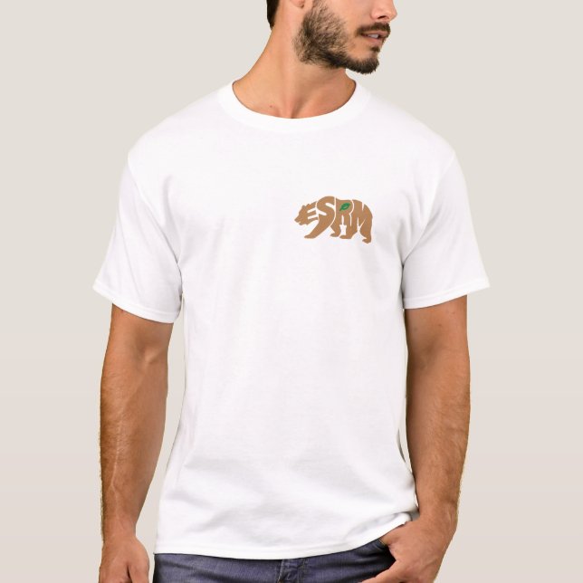 Camisa ESRM California Bear Flag (Anverso)