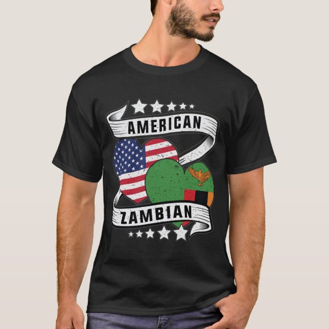 Camisa estadounidense y zambiana (Anverso)