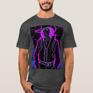 Camisa estética gótica synthwave vaquera gótica