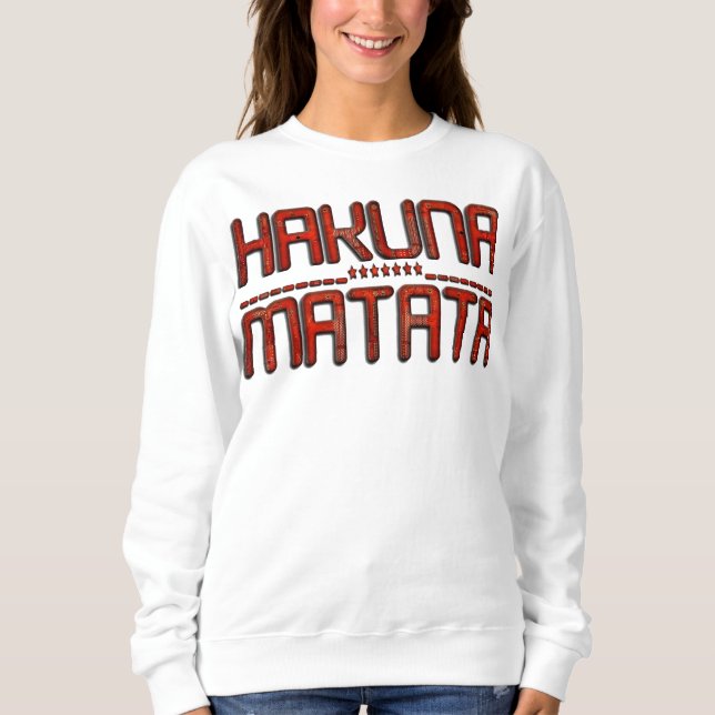 Camisa Estrella Hakuna Matata para mujeres (Anverso)