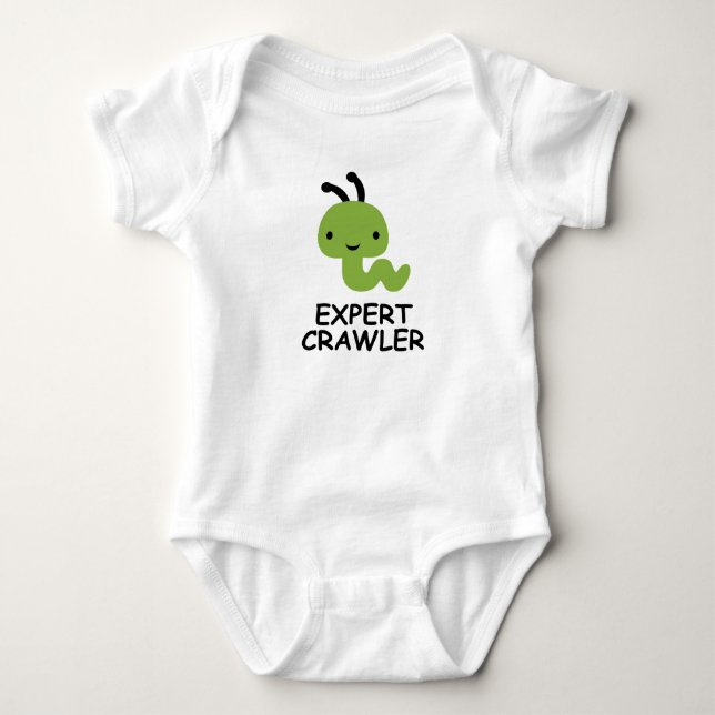 Camisa experta del niño del gusano de la pulgada (Anverso)