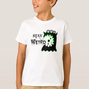 Camisa extraña de los niños de la estancia