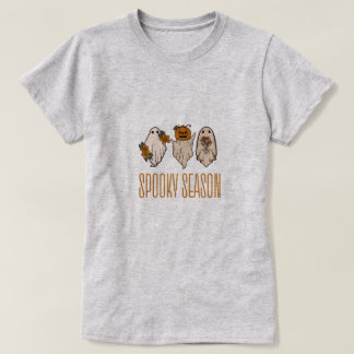 Camisa fantasma de temporada espeluznante para muj