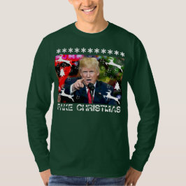 Camisa fea 2 del navidad de Donald Trump del
