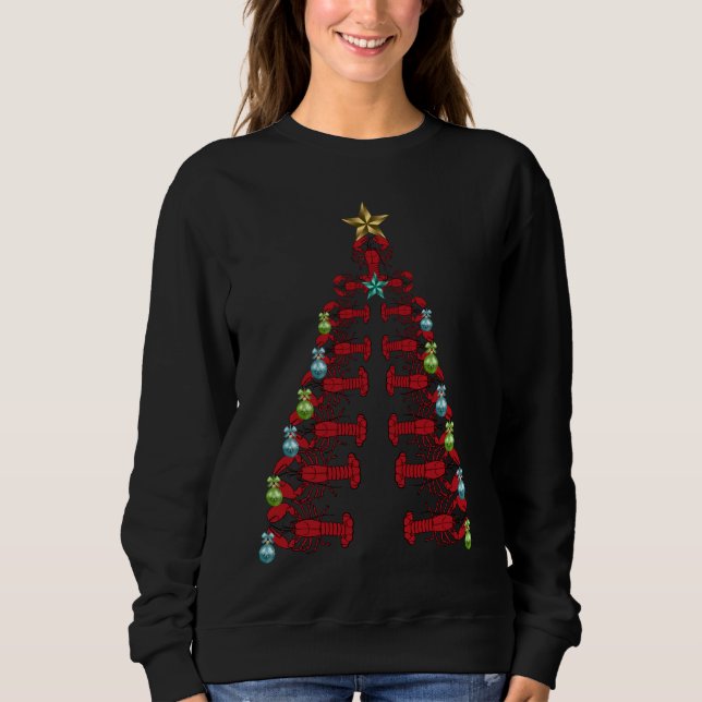 Camisa fea del fiesta lindo del árbol de navidad (Anverso)