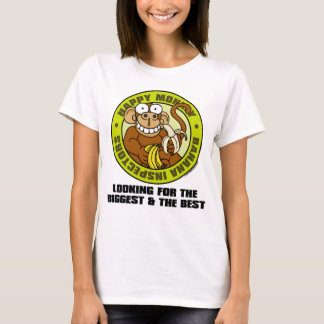 Camisa feliz 1 de los inspectores del plátano del