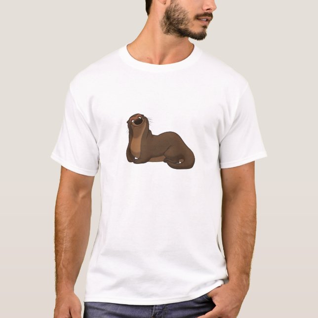 Camisa feliz de la nutria (Anverso)