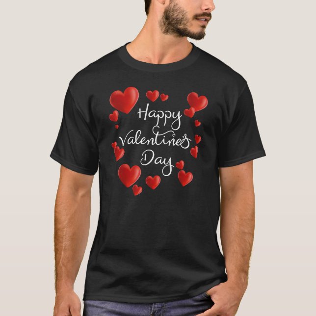 Camisa feliz del el día de San Valentín el | de (Anverso)