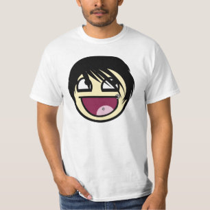 Camisa feliz del meme del niño de Emo