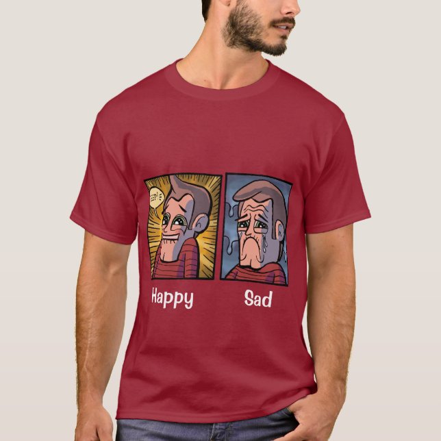 Camisa feliz/triste de Gerald (Anverso)