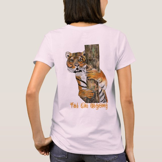 Camisa femenina de Tai Chi Qigong (Reverso)