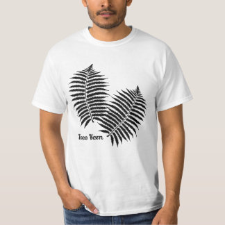 Camisa Fern de árbol, camisa amante de planta