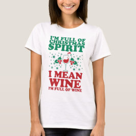 Camisa festiva divertida del vino del día de