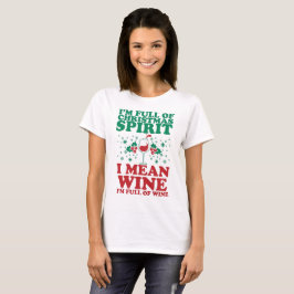 Camisa festiva divertida del vino del día de