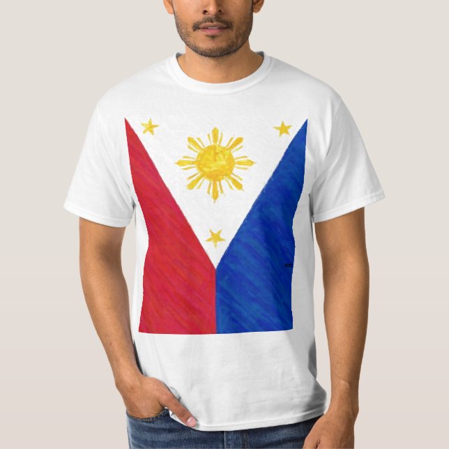 Camisa filipina de la bandera (Anverso)