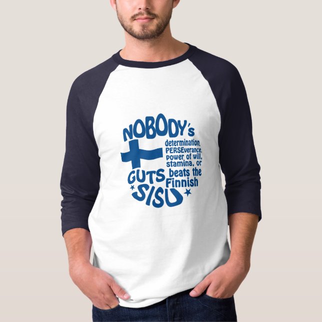 Camisa finlandesa de SISU (Anverso)