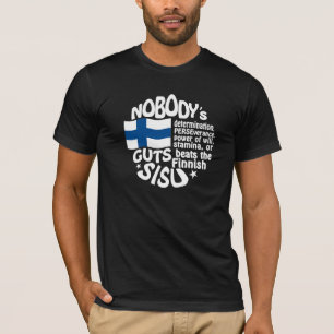 Camisa finlandesa de SISU - elija el estilo y el