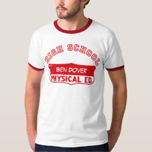 Camisa física retra del gimnasio de Ed