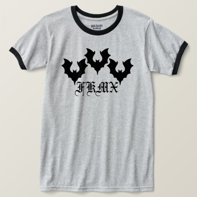 CAMISA FKMX BATS RINGER (Anverso del diseño)