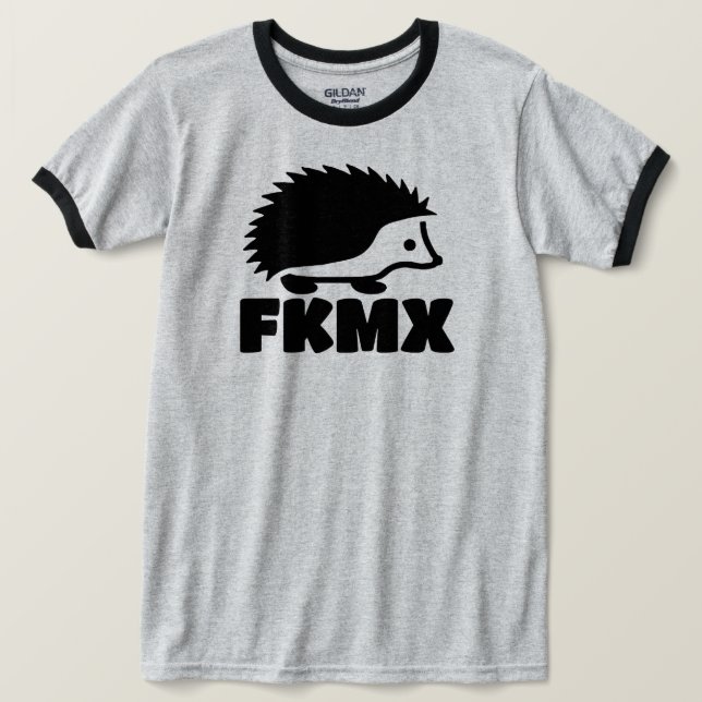 CAMISA FKMX ERIZO TUBULAR (Anverso del diseño)