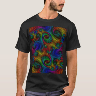 Camisa Fractal Arcoiris