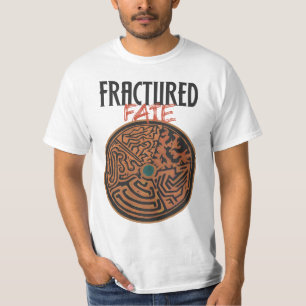 Camisa fracturada del sino con los autores y los