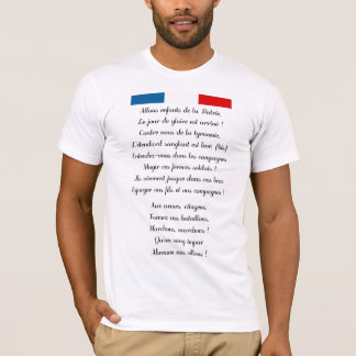 Camisa francesa del himno nacional