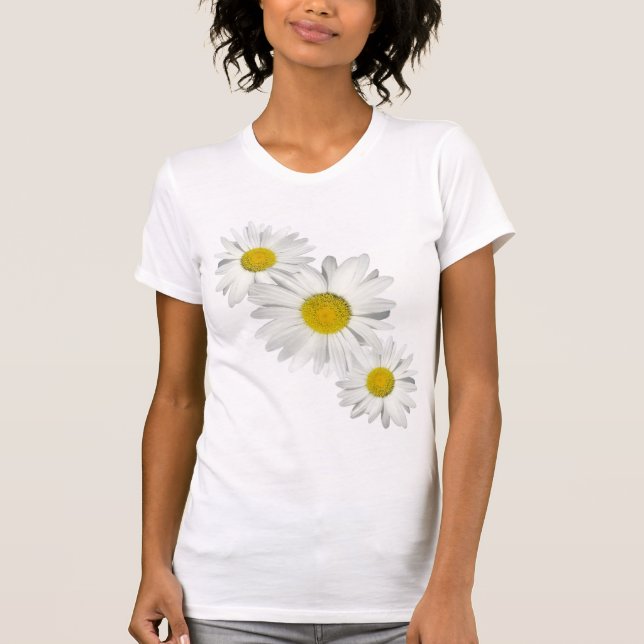 Camisa fresca de la margarita blanca (Anverso)
