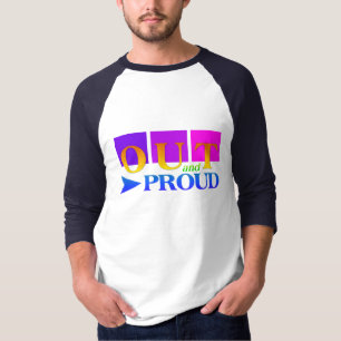 camisa FUERA Y ORGULLOSA - elegir estilo y color