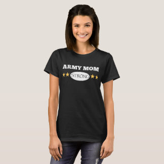 Camisa fuerte de la mamá del ejército