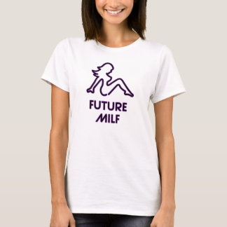 Camisa futura de la maternidad de MILF