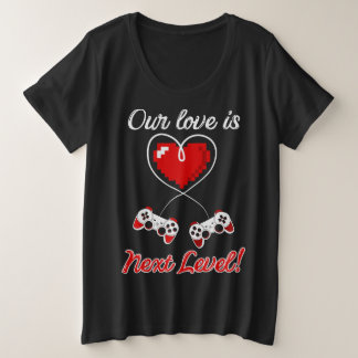 Camisa Gamer Valentine Plus-Size