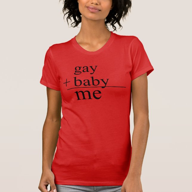 camisa gay alternativa del bebé (Anverso)