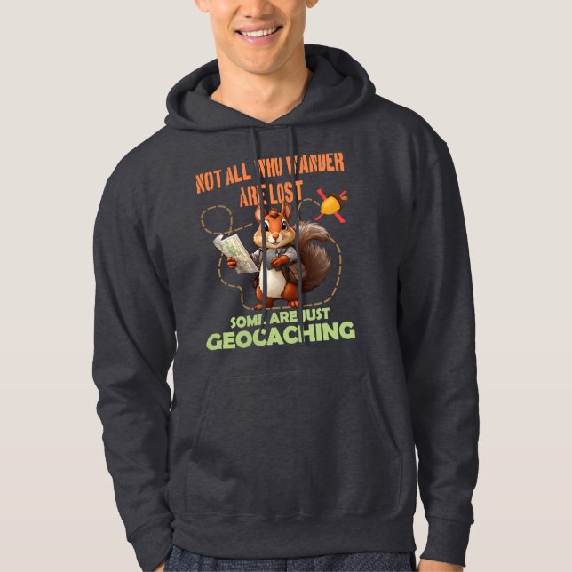 Camisa Geocaching - Ardilla Cuta (Anverso)