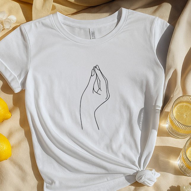 Camisa Gesture Hand Italiana | Divertido italiano (Subido por el creador)