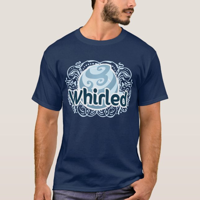 Camisa girada del logotipo (Anverso)