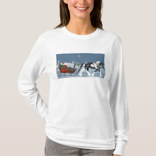 Camisa gitana del navidad de Vanner y de Papá Noel