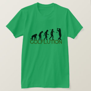 Camisa Golf Golflution - Tee divertida Evolución