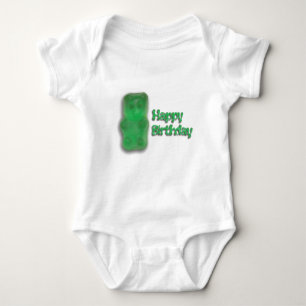Camisa gomosa del niño del cumpleaños