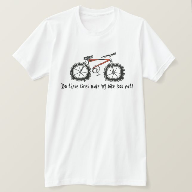 Camisa gorda de la bici (Anverso del diseño)