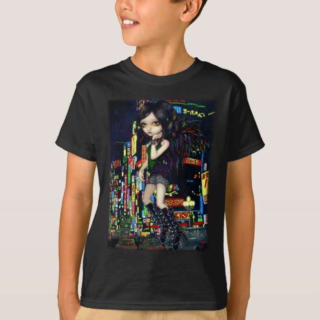 Camisa gótica de la hada de Tokio del ángel de (Anverso)