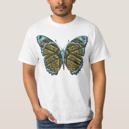 Camisa grabada de la mariposa 3