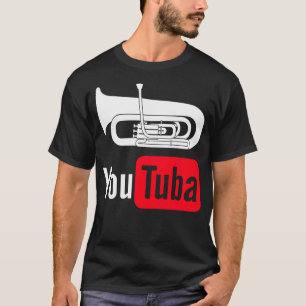 Camisa Graciosa Youtuba Para Los Jugadores De Tuba