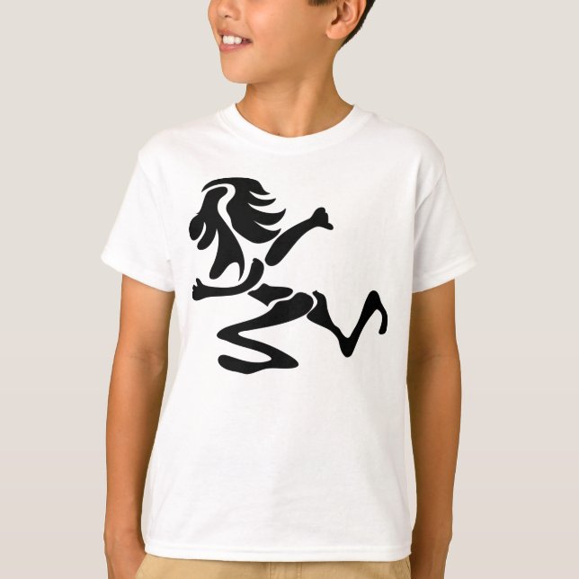 Camisa gráfica de corredor de niños (Anverso)