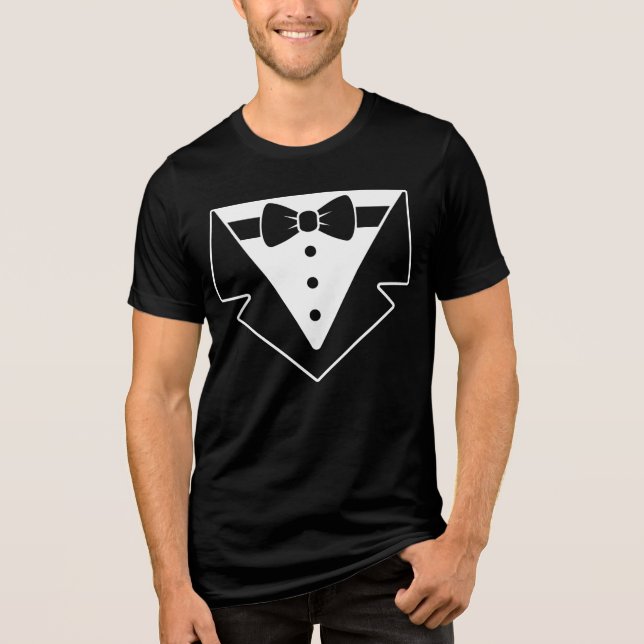 Camisa gráfica de esmoquin clásico (Anverso)