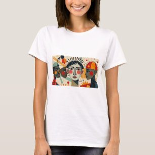 Camisa gráfica inspirada en la cultura pop