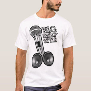 Camisa grande de la SUCIEDAD de HIP HOP bujía